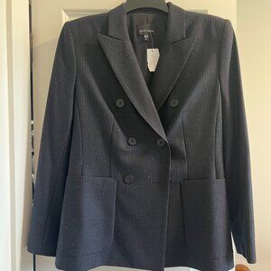 Navy pinstripe Judith & Charles Pant Suit size 8